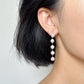 Akoya Pearl Earrings in 18K White Gold, 7-7.5mm