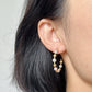 Akoya Pearl Earrings in 18K Yellow Gold, 4.5-5mm